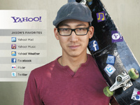 Make Yahoo! your home // Print Ad // Yahoo!