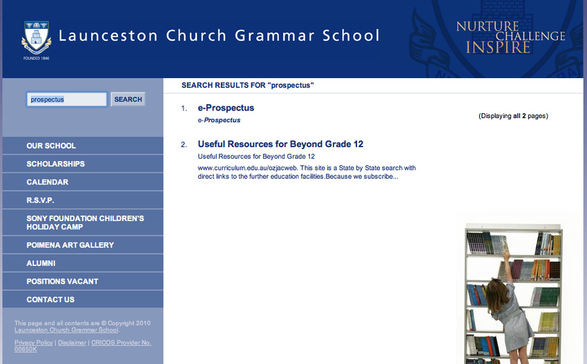LCGS search