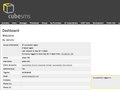 User dashboard
