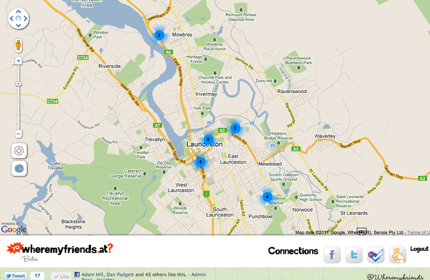 More clustering; click to zoom