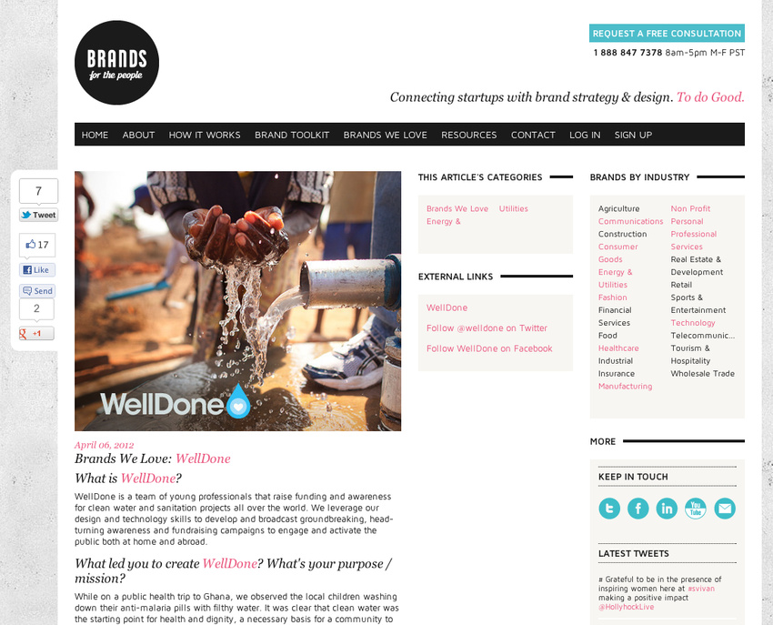 Brands We Love article
