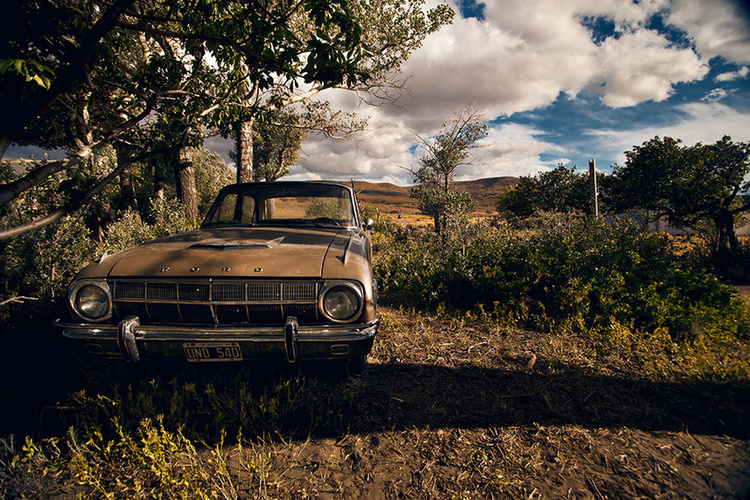 Off the beaten path through 'No mans land', a hidden little gem. Patagonia, South America