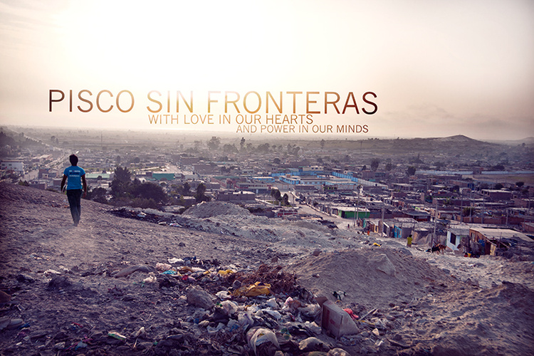 Pisco Sin Fronteras - non for profit organisation. Peru