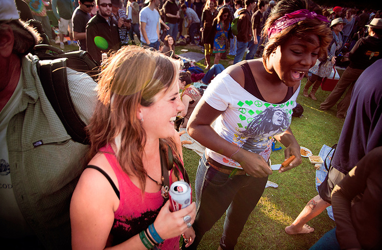 Great vibes @ BlueGrass Festival 2011, San Francisco