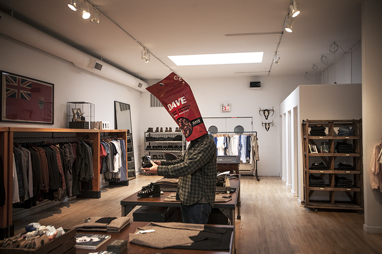 Dave & Friends, Bag head promotion - Vancouver, Canada