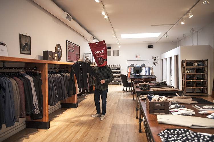 Dave & Friends, Bag head promotion - Vancouver, Canada