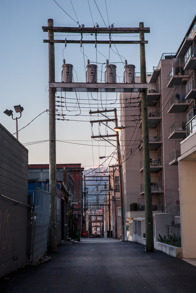 Back alley vistas - Vancouver