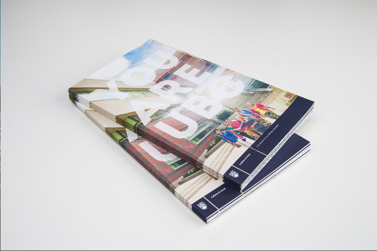 UBC Print and Web promotional material. Creative agency: Make. Photography by Hubert Kang