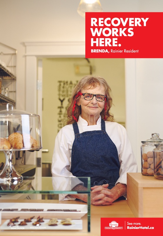Rainer Hotel Campaign. Creative agency: Make. Photography by Hamish Hamilton. Client: Portland Hotel Society.