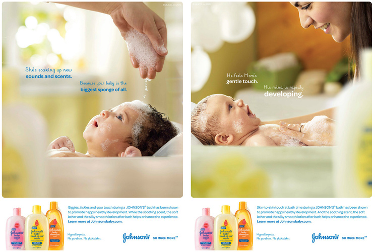 Johnson & Johnson. International print campaign. Co-produced with: Picture Farm Productions. Photography by Stefano Azario