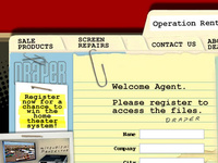 Rental Reload Campaign | UI/HTML/CSS Design