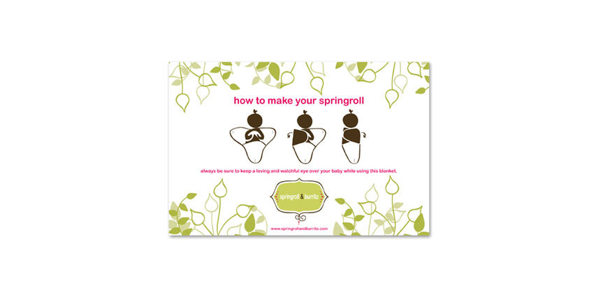 Product Mailer for Springroll & Burrito