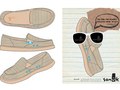 Shoe and Ad designs for Sanuk
