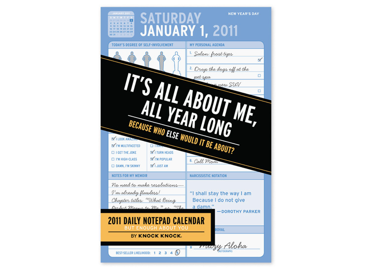 2011 Calendar for Chronicle Books
