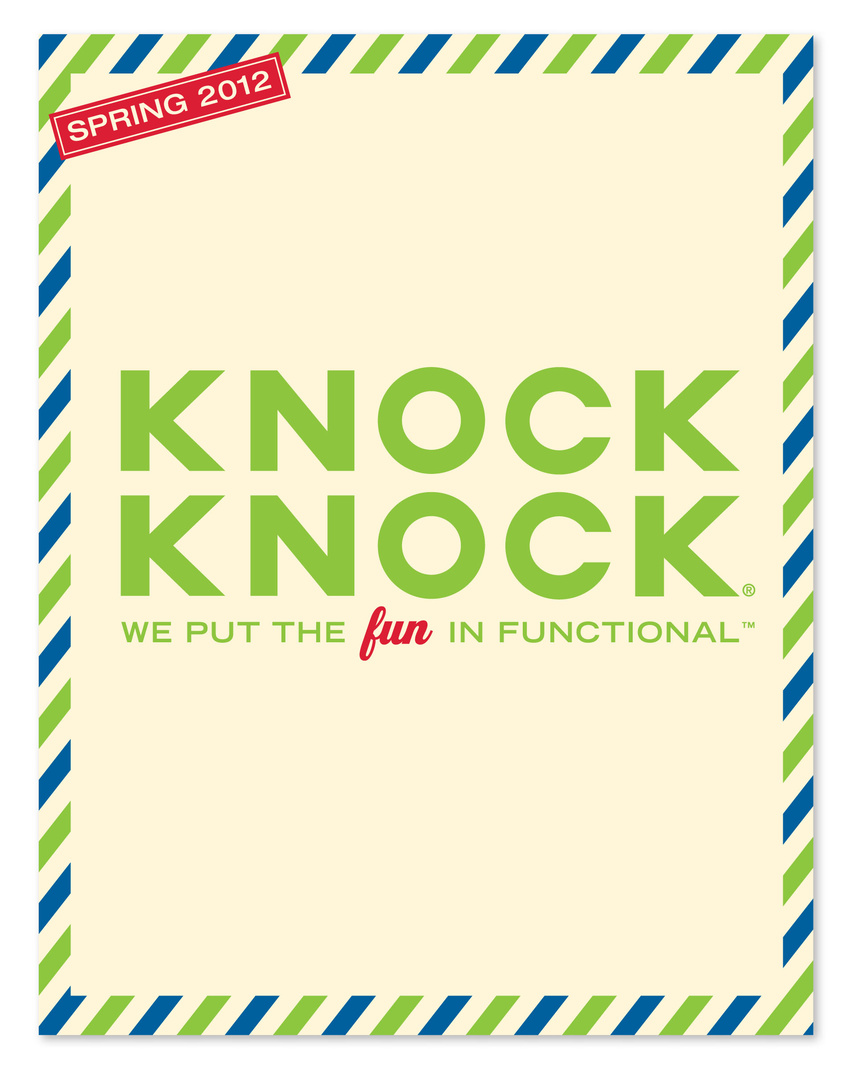 Knock Knock 2012 Catalog Layout and Design