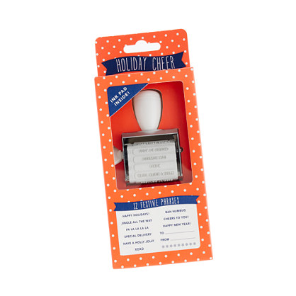 Holiday Stamp for J.Crew