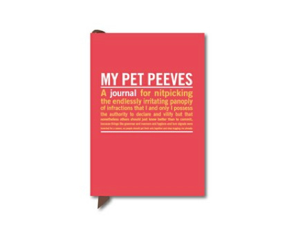 Pet Peeves Mini Inner Truth Journal for Knock Knock