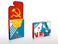 "Modern Russia" Gum Packaing Design | Role: Art Direction, Design