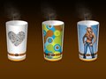 McCafe Customizable Cup Designs | Role: Art Direction, Design
