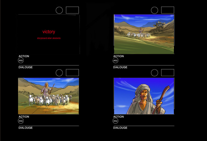 COLOR STORYBOARD/ILLUSTRATION