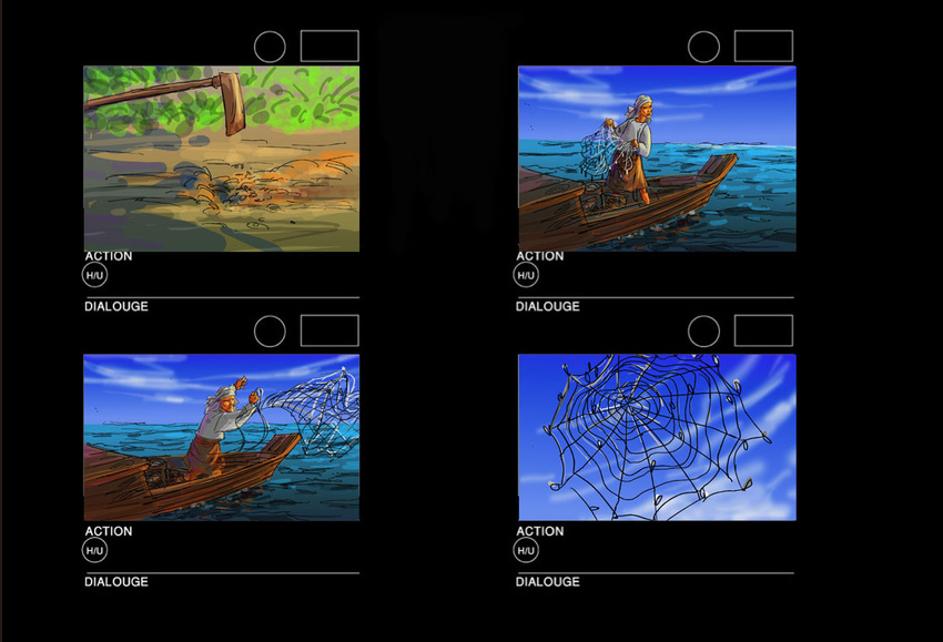 COLOR STORYBOARD/ILLUSTRATION