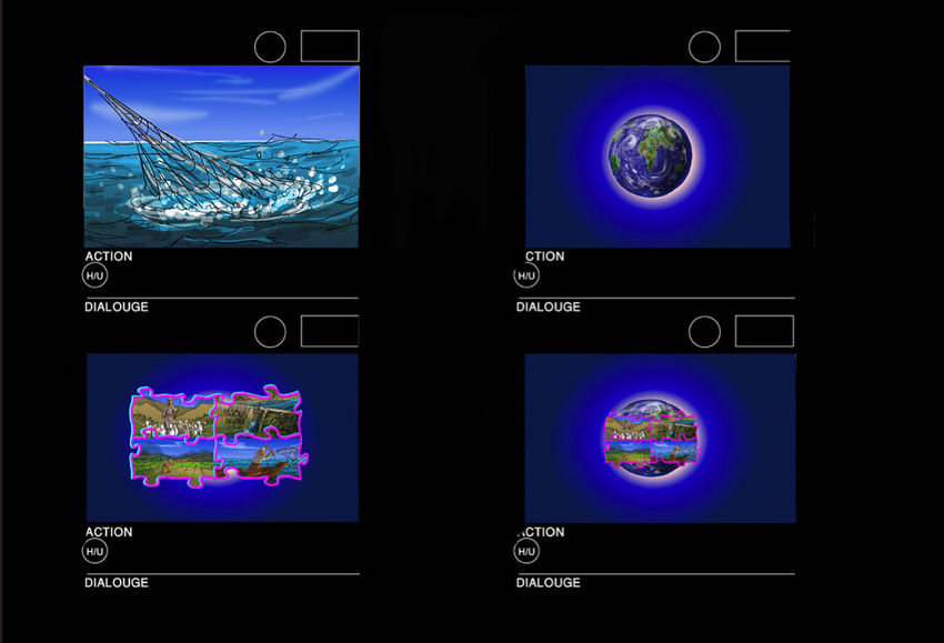 COLOR STORYBOARD/ILLUSTRATION