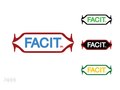 "Facit" Shoe Factory Logos