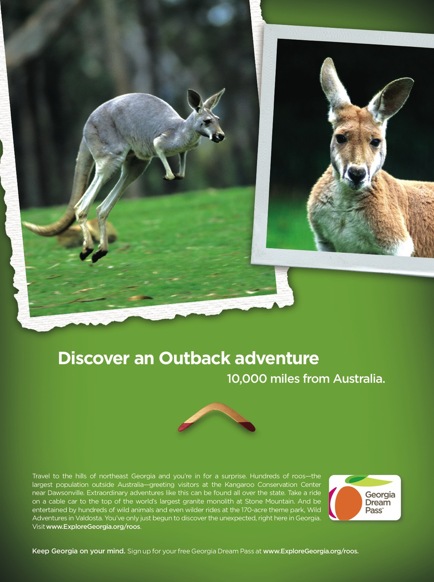 Discover The Unexpected Magazine Ad