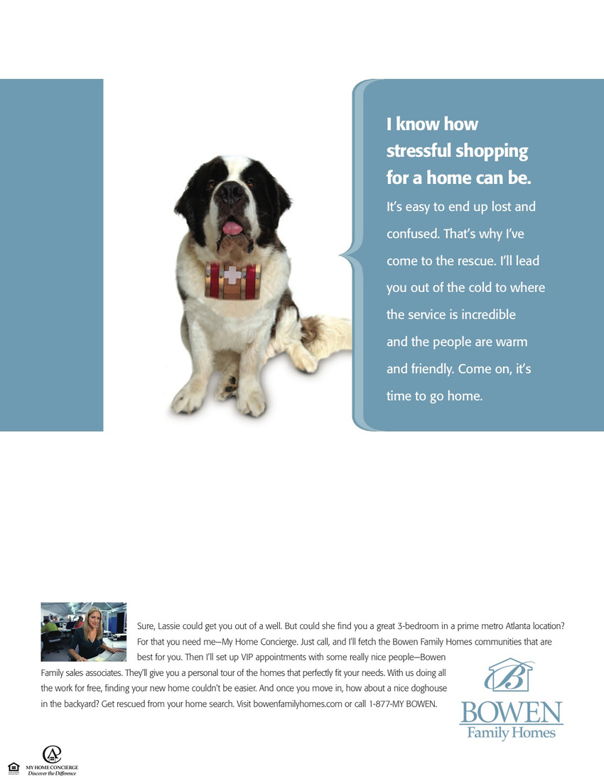 Find The Right Home Magazine Ad