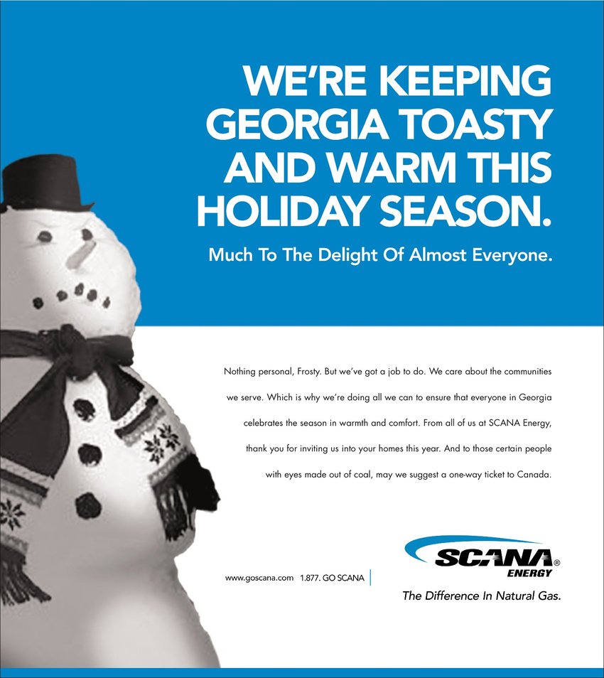 Holiday Magazine Ad