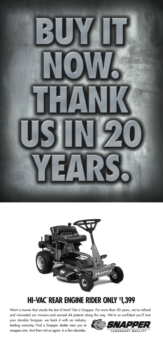 Built To Last Print Ad