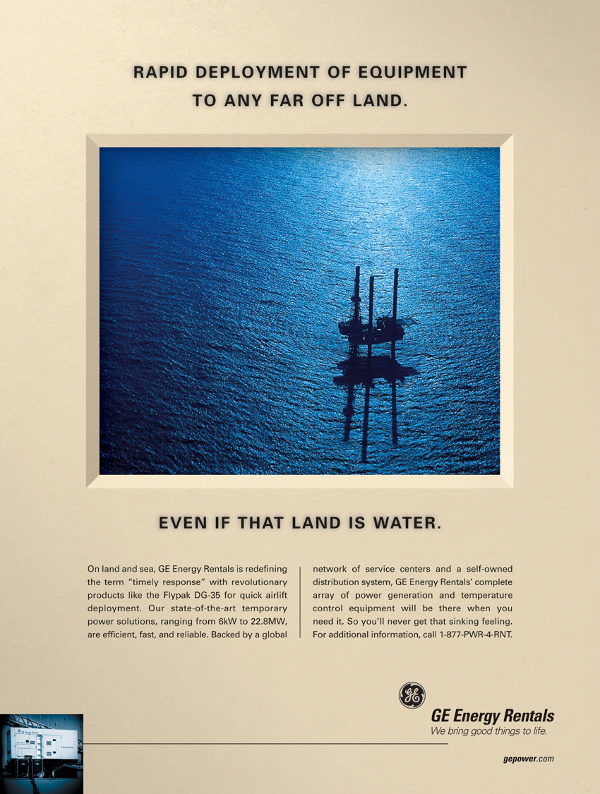 Energy Rentals Magazine Ad