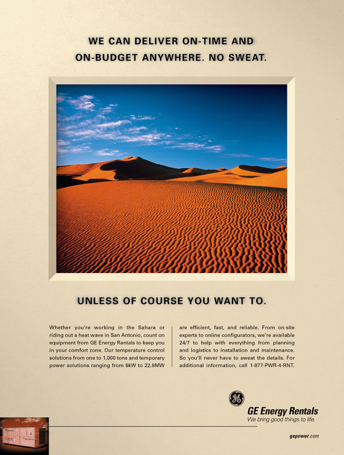 Energy Rentals Magazine Ad