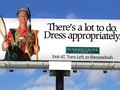 Dress Appropriately Outdoor Board