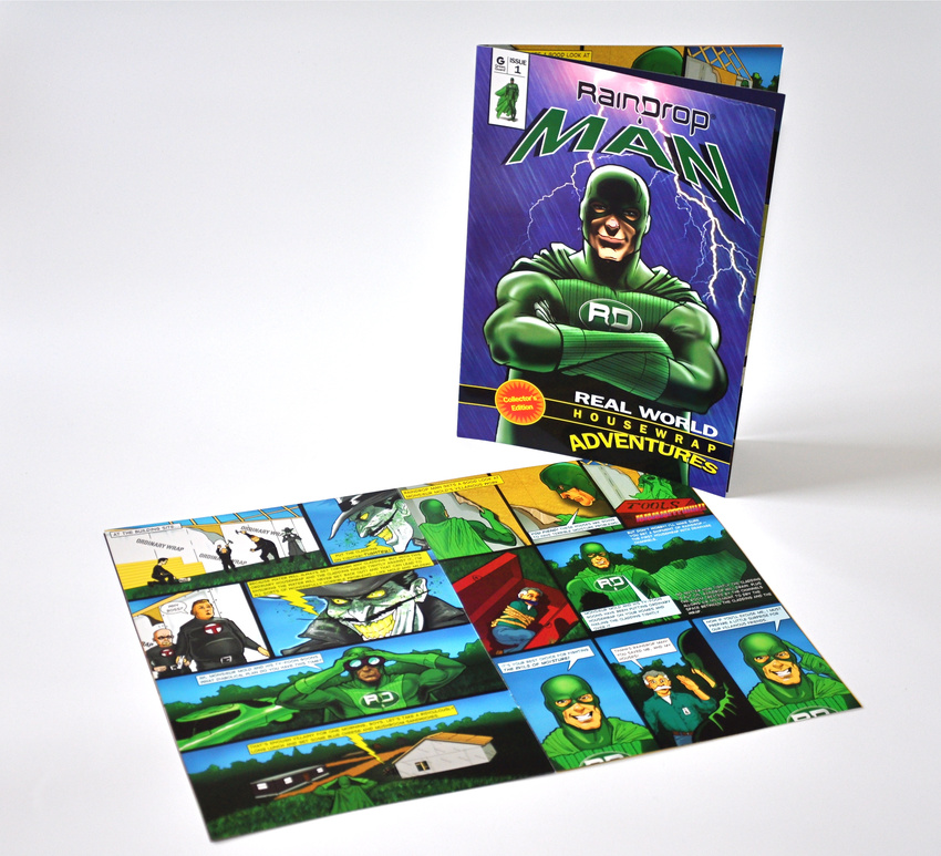 RainDrop Man Comic Book Issue 1