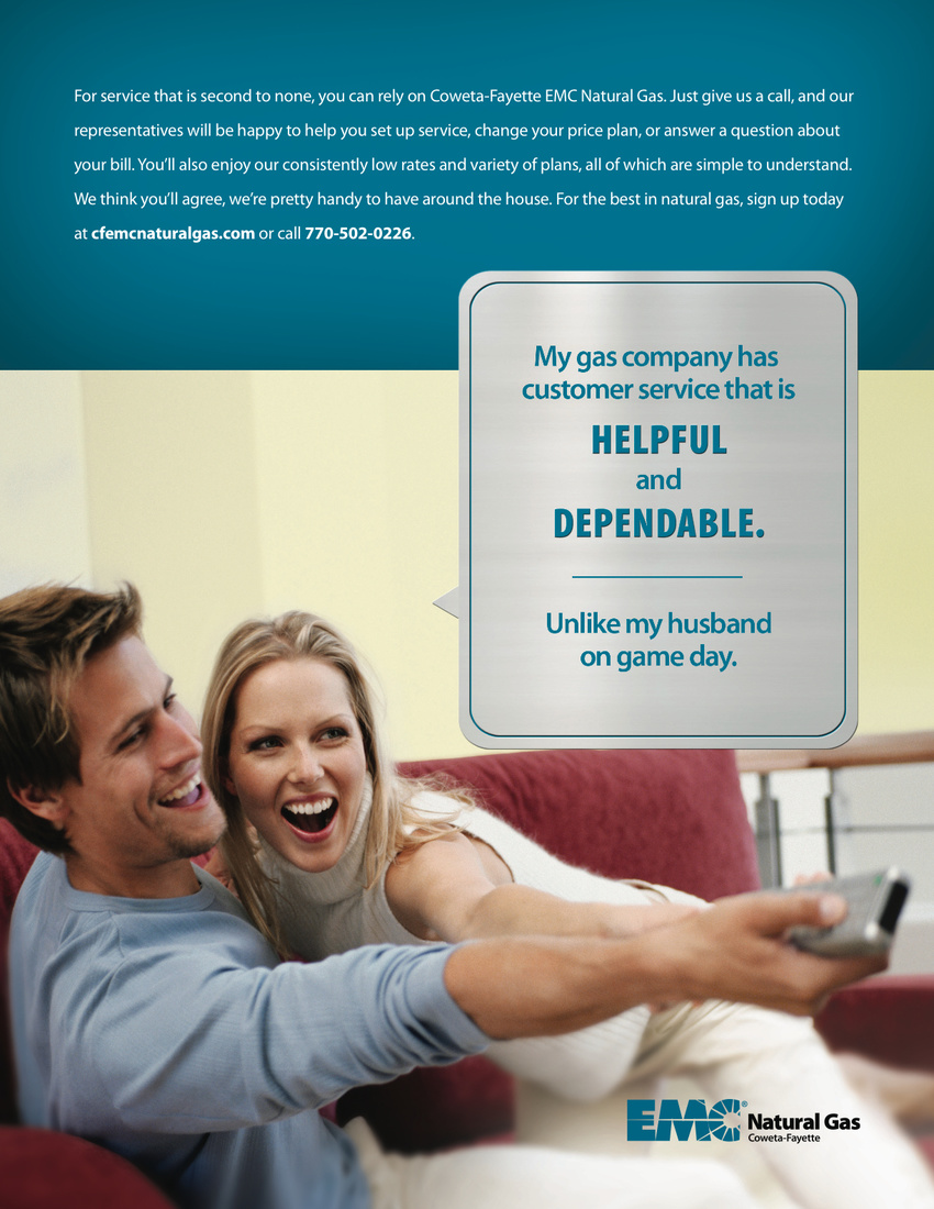 My Gas Company Magazine Ad
