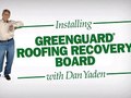 GreenGuard Installing Roofing Recovery Board Online Video