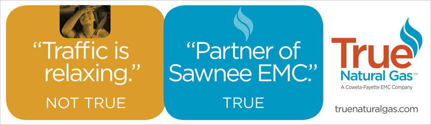 True Natural Gas Outdoor Board