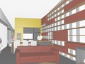 View of main living area