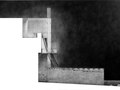 Study sketch for Tiber River entry threshold, Rome, Italy