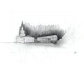 Study sketch for the Dickinson School of Law, Carlisle, PA