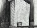 Study sketch for midrise hotel tower