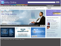 Identity Online Hompage Exploration