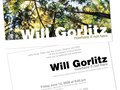 Will Gorlitz Gallery Exhibition Invite