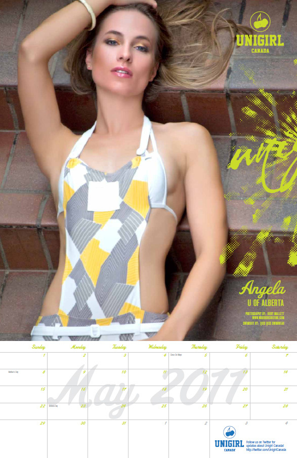 UniGirl Canada Calendar 2011