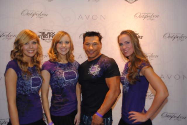 Outspoken fragrance launch-Black Eyed Peas Concert