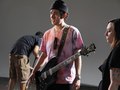 Waiting to bring out more fake blood on the Black Lips music video "Family Tree"