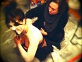 Airbrushing a clown for Funny Days