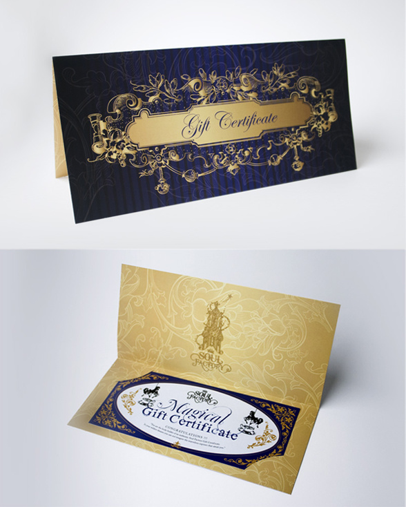 The Soul Factory Gift Certificate