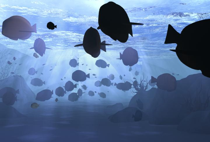 underwater